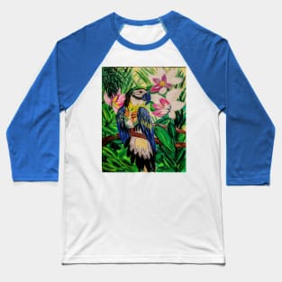 Parrot in jungle Baseball T-Shirt